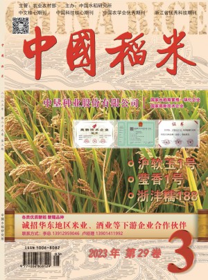 中国稻米杂志 
