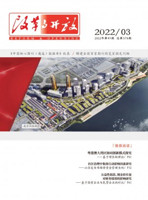 改革与开放杂志 